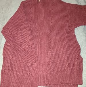 Free People oversized knit cardigan